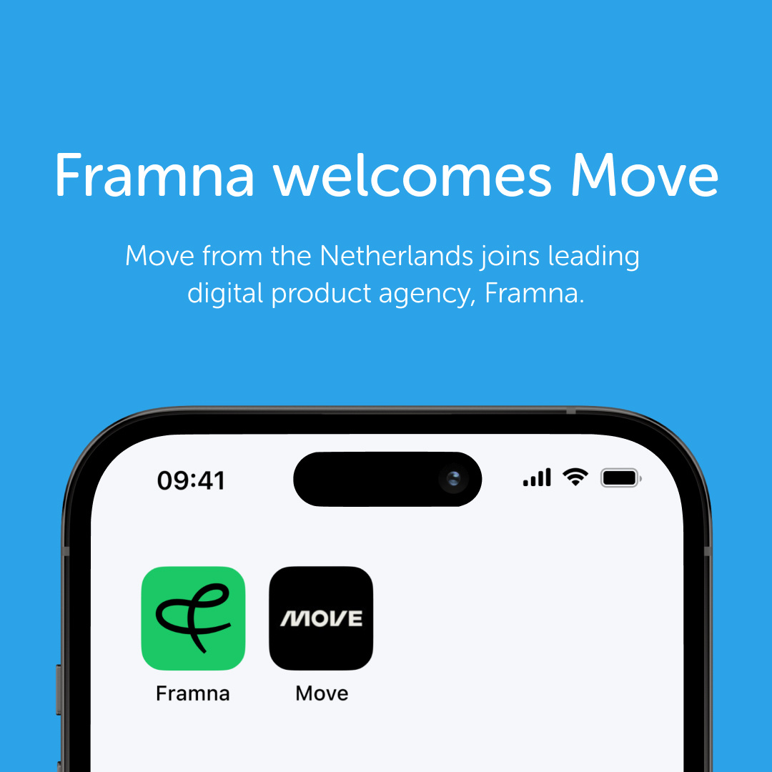 Move joins leading digital product agency Framna alongside Bontouch & Shape